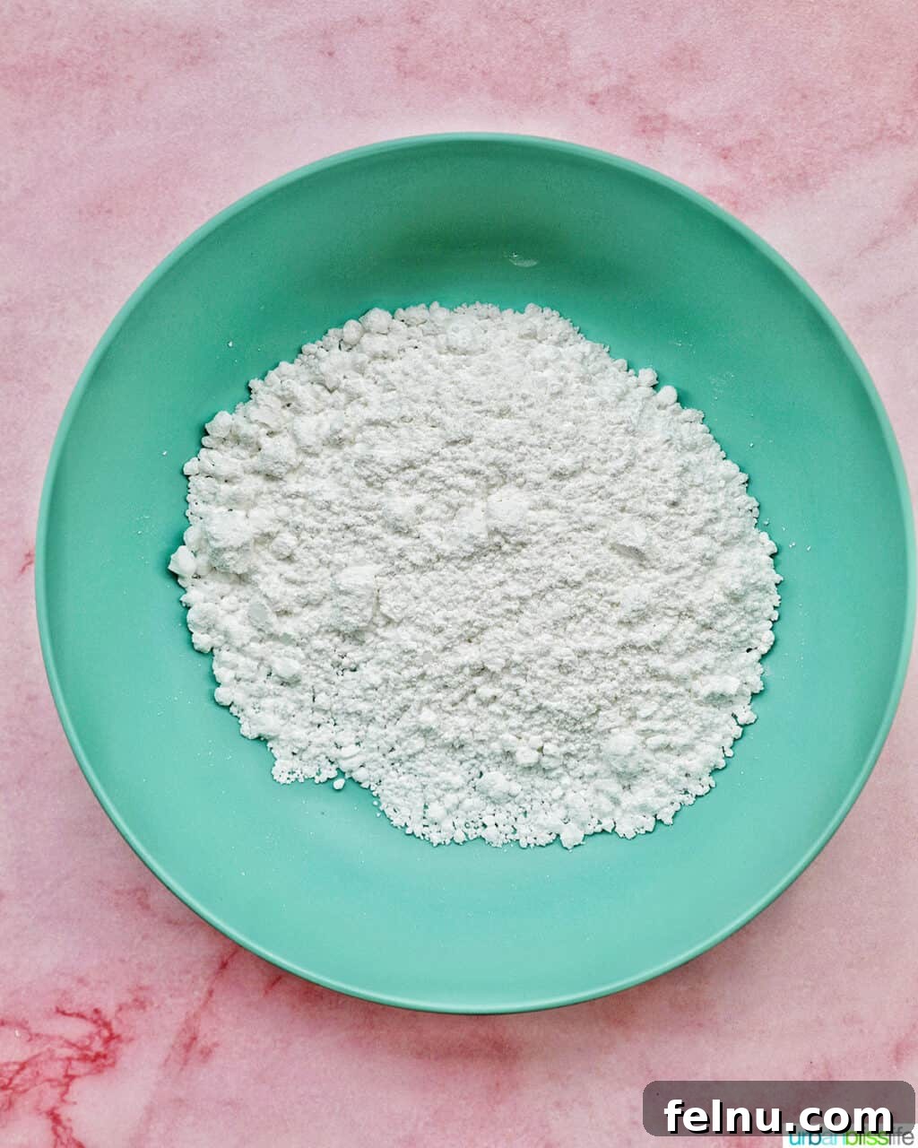 Powdered Sugar in a Bowl