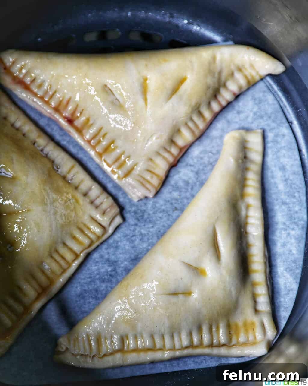 Flaky Strawberry Pockets 14 air fryer strawberry turnovers ready to air fry in ninja foodi