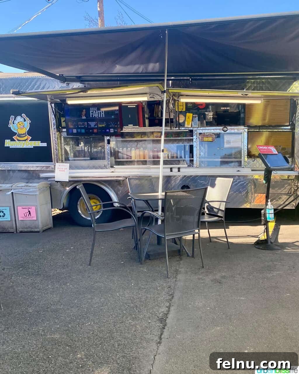 Filipino Flavors: Portland's Culinary Gems 7 Exterior of Hunny Beez Food Truck in Newberg Oregon
