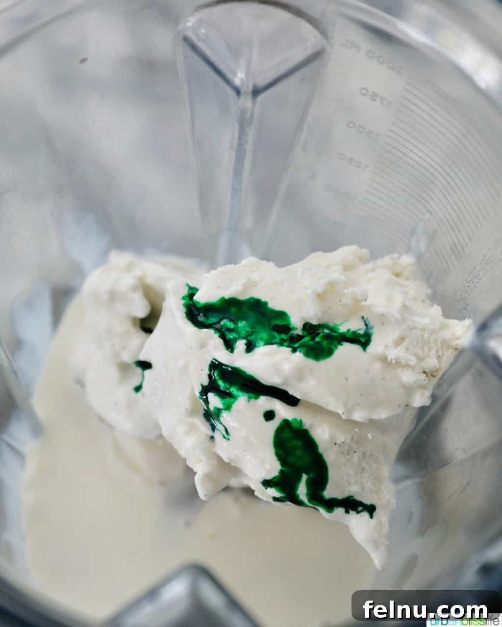 The Best Homemade Shamrock Shake 7 Ingredients for Shamrock Shake in a blender