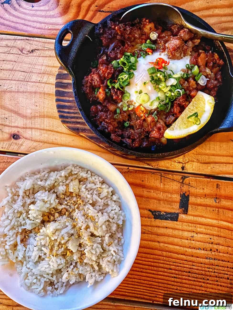 Sisig and Sinangag at Magna Kusina Filipino Restaurant - A Culinary Delight