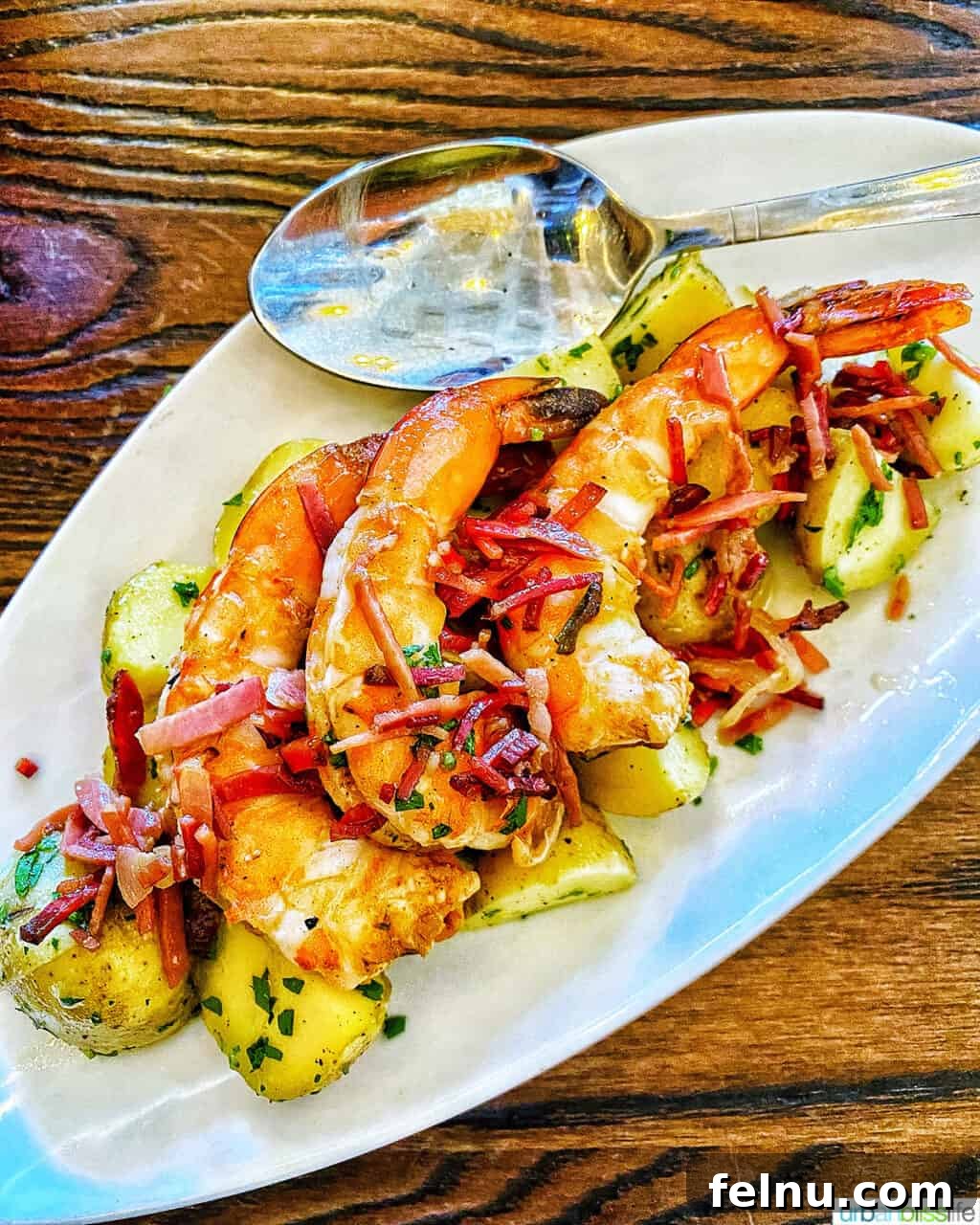 Rosmarino Trattoria: A Taste of Italy 4 Patate Gamberi at Rosmarino Osteria restaurant, Newberg Oregon