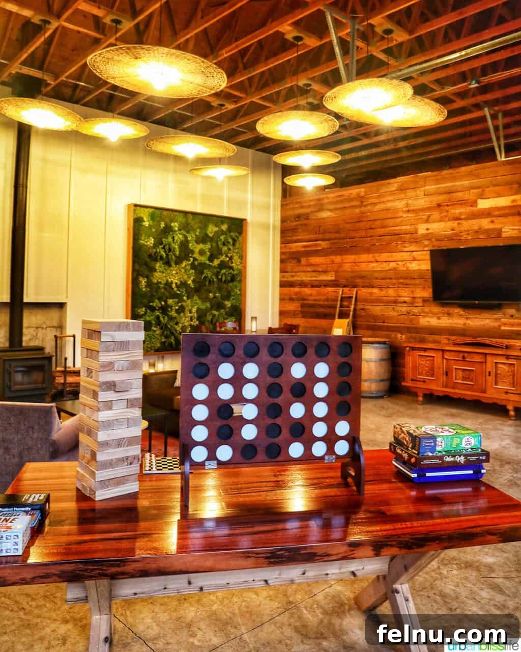 The Willamette Valley Hideaway 16 Games at clubhouse interior at The Setting Inn Willamette Valley
