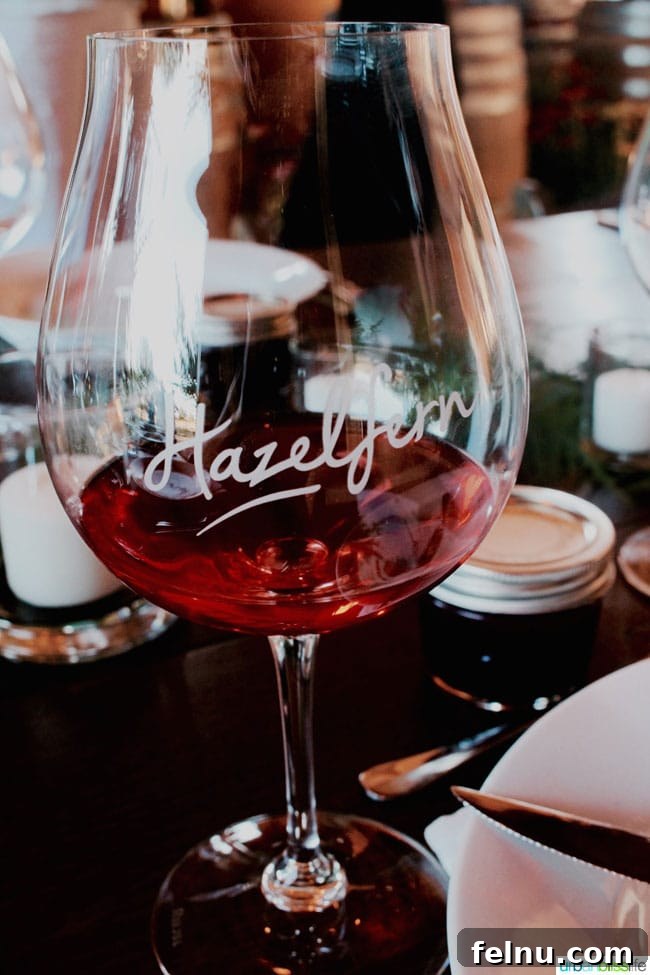 Newberg Wine Trail: A Taste of Oregon's Finest 25 Hazelfern Wine Glass
