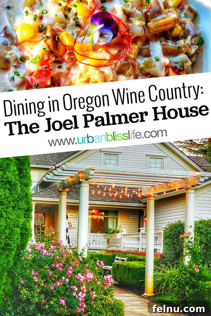 Joel Palmer House - Pin It for Future Reference