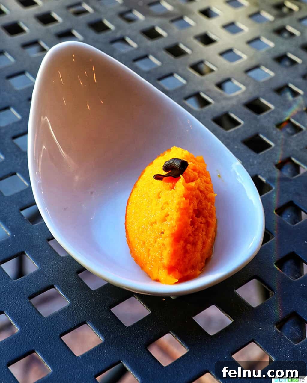 Carrot Puree at Joel Palmer House - A Culinary Delight