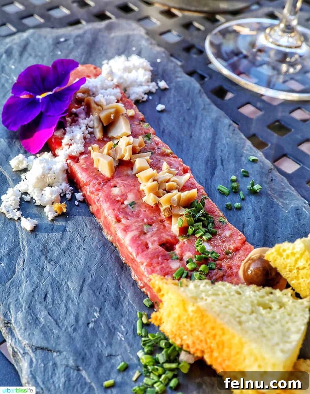 Beef Tartare at Joel Palmer House - A Truffle Infusion