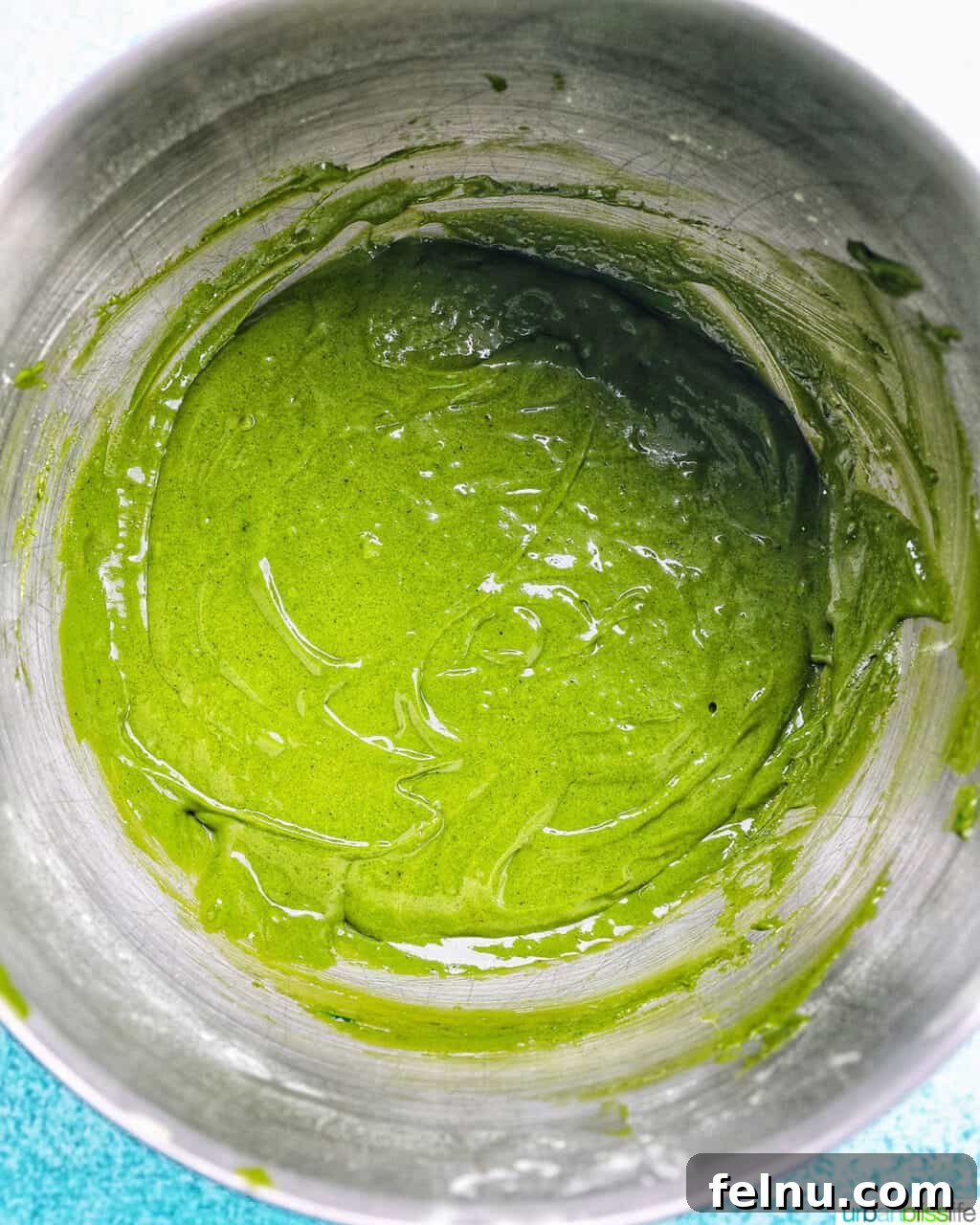 Matcha Magic Crinkles 13 Matcha cookie batter