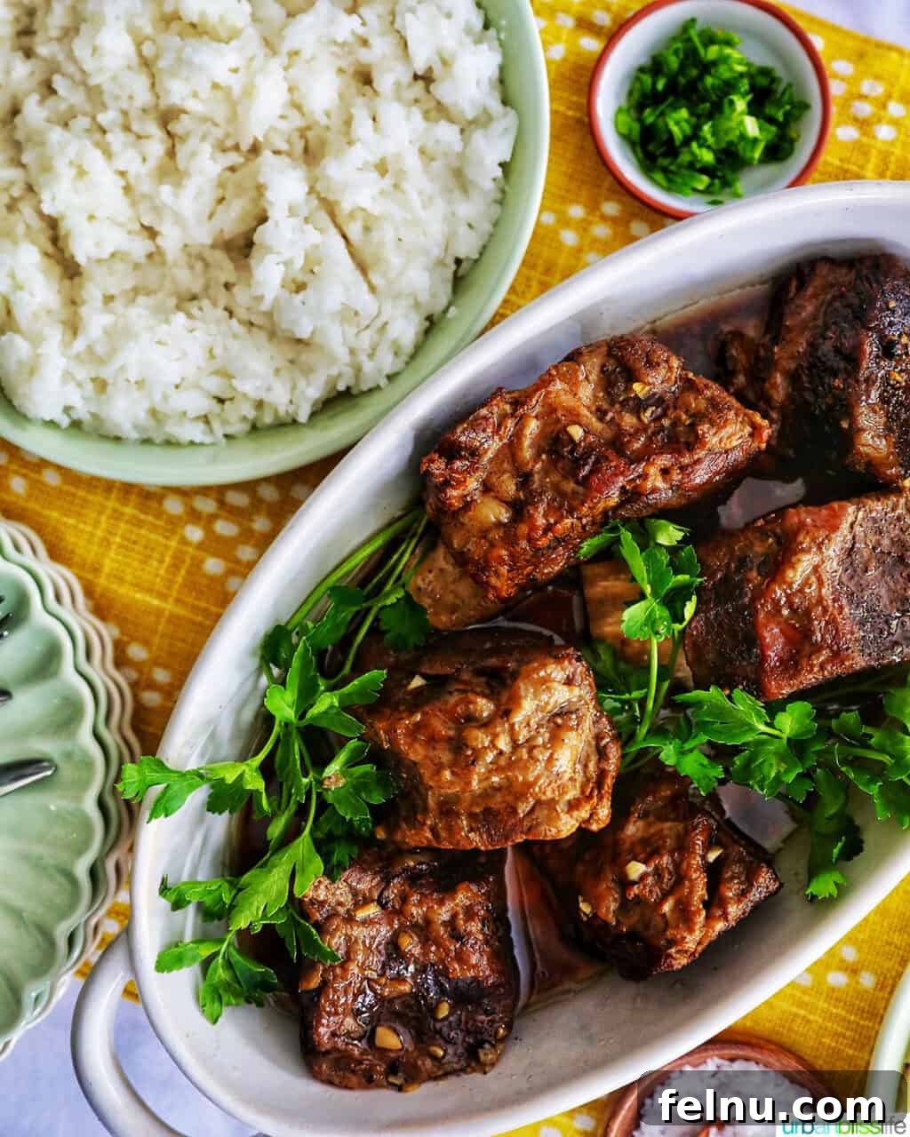 Slow Cooker Filipino-Style Beef Ribs Adobo 19 Slow Cooker Filipino Short Ribs Adobo with Rice