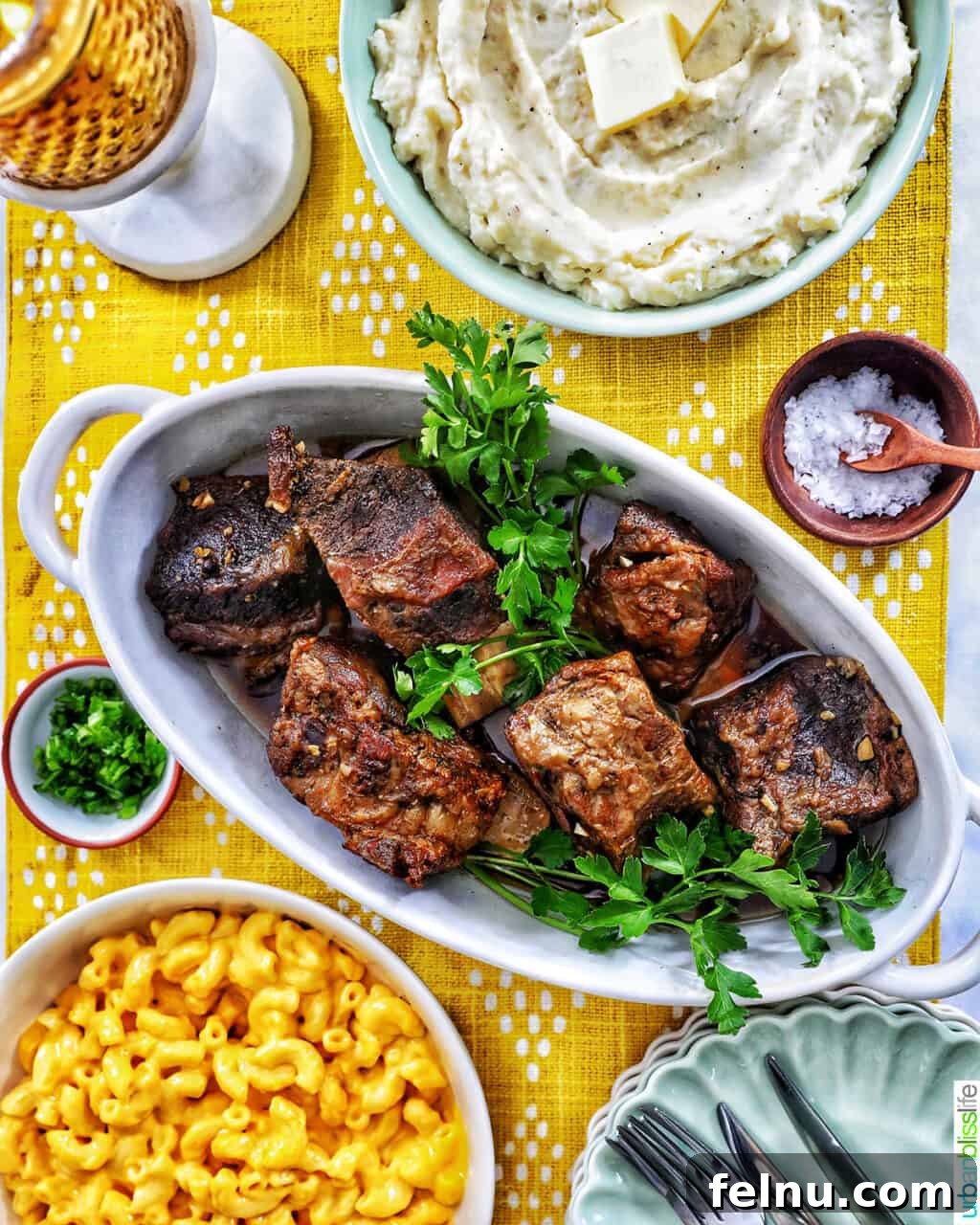 Slow Cooker Filipino-Style Beef Ribs Adobo 20 Slow Cooker Filipino Short Ribs Adobo with Mac and Cheese and Mashed Potatoes
