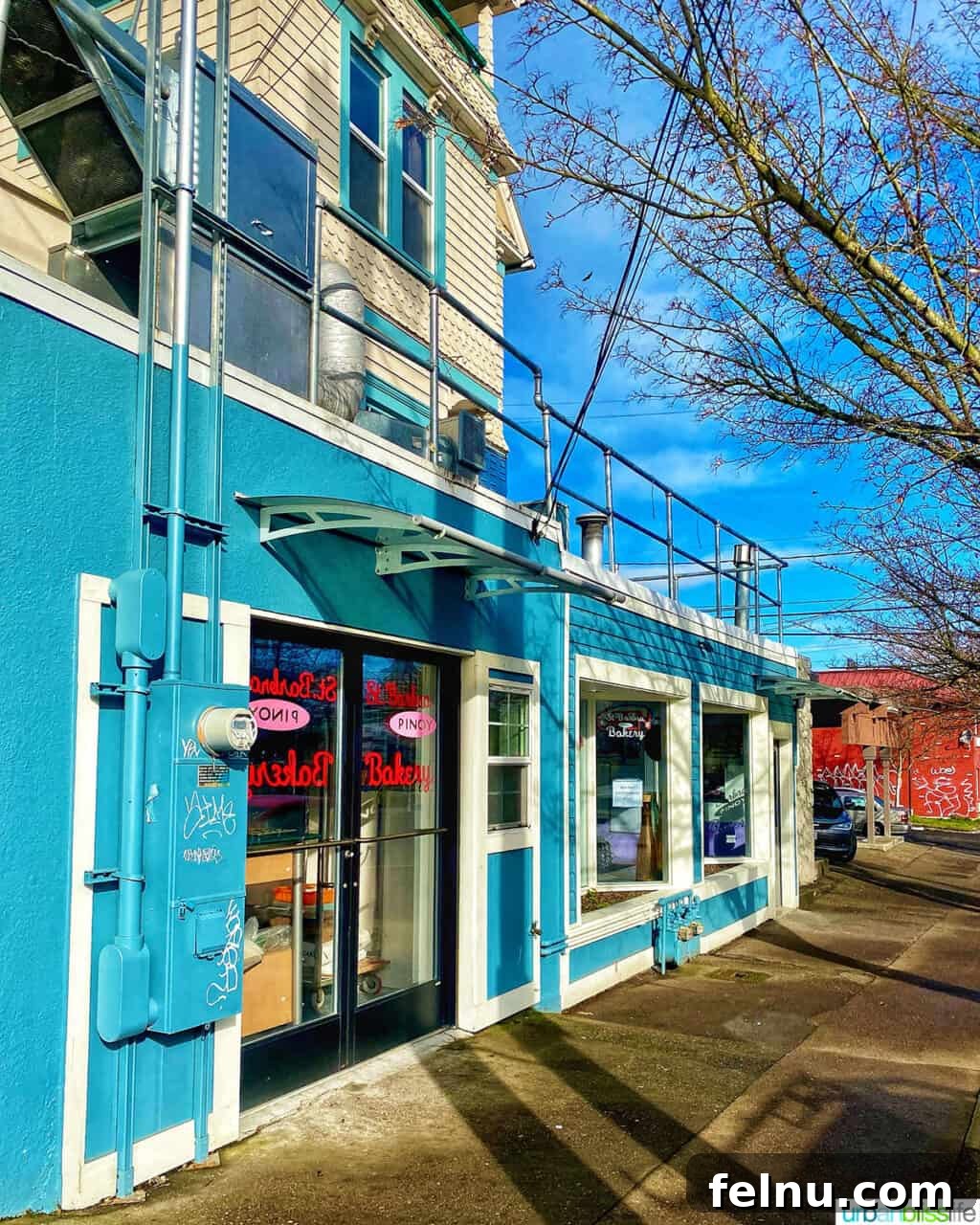 St. Barbara's Filipino Delights 2 Exterior of St. Barbra Pinoy Bakery in Portland, Oregon