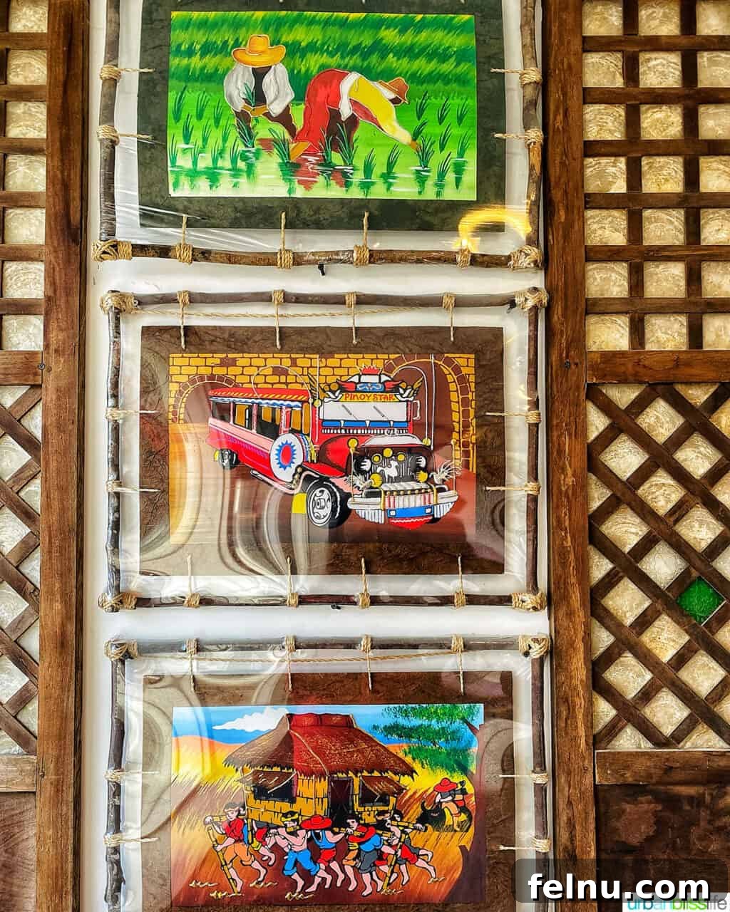 St. Barbara's Filipino Delights 11 Wall decorations at St. Barbra's Pinoy Bakery