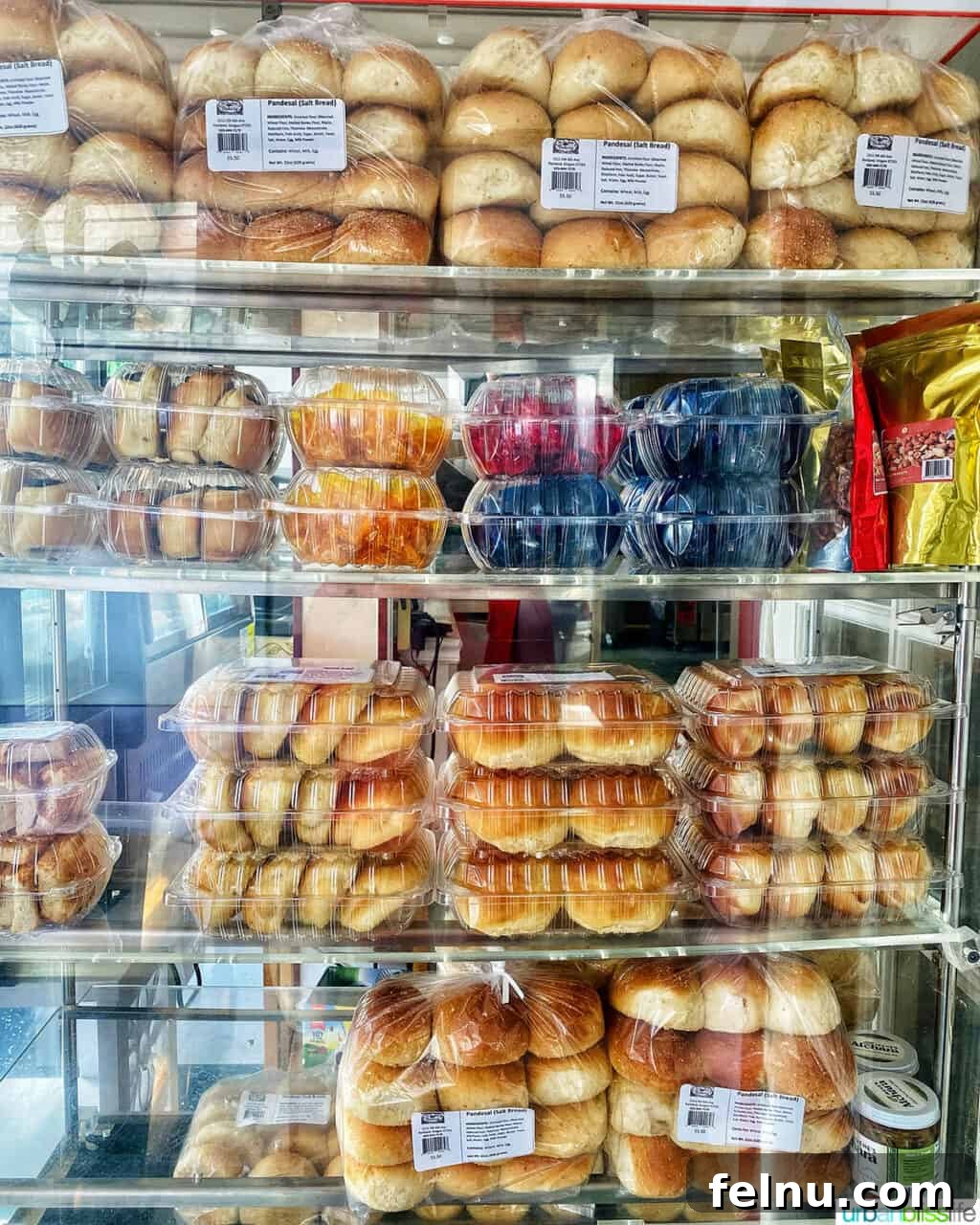 St. Barbara's Filipino Delights 4 Pastry selection at St. Barbra's Pinoy Bakery