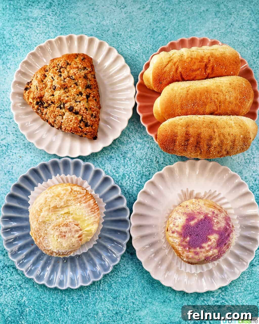 St. Barbara's Filipino Delights 5 Assorted pastries from St. Barbra's Pinoy Bakery
