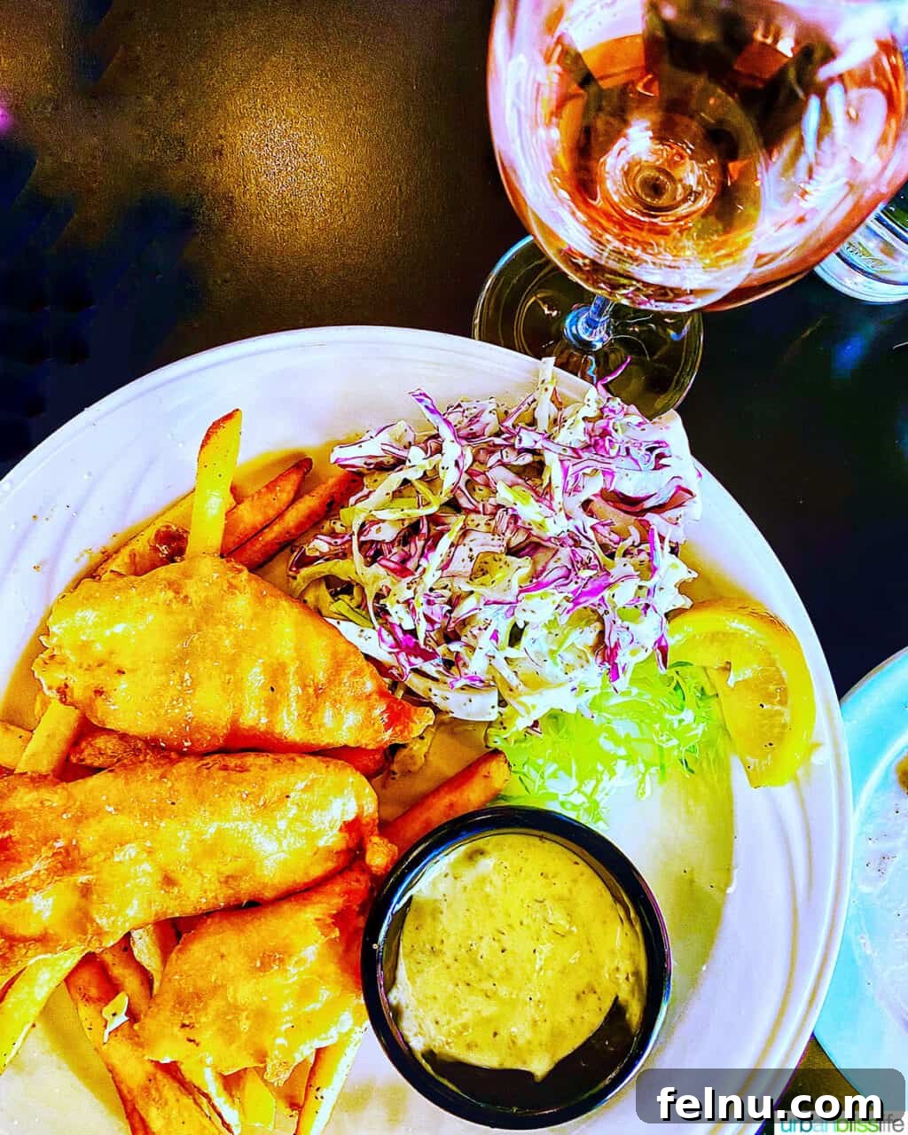 Newbergundian Bistro: A Culinary Gem 5 Fish and chips at Newbergundian Bistro in Newberg, Oregon