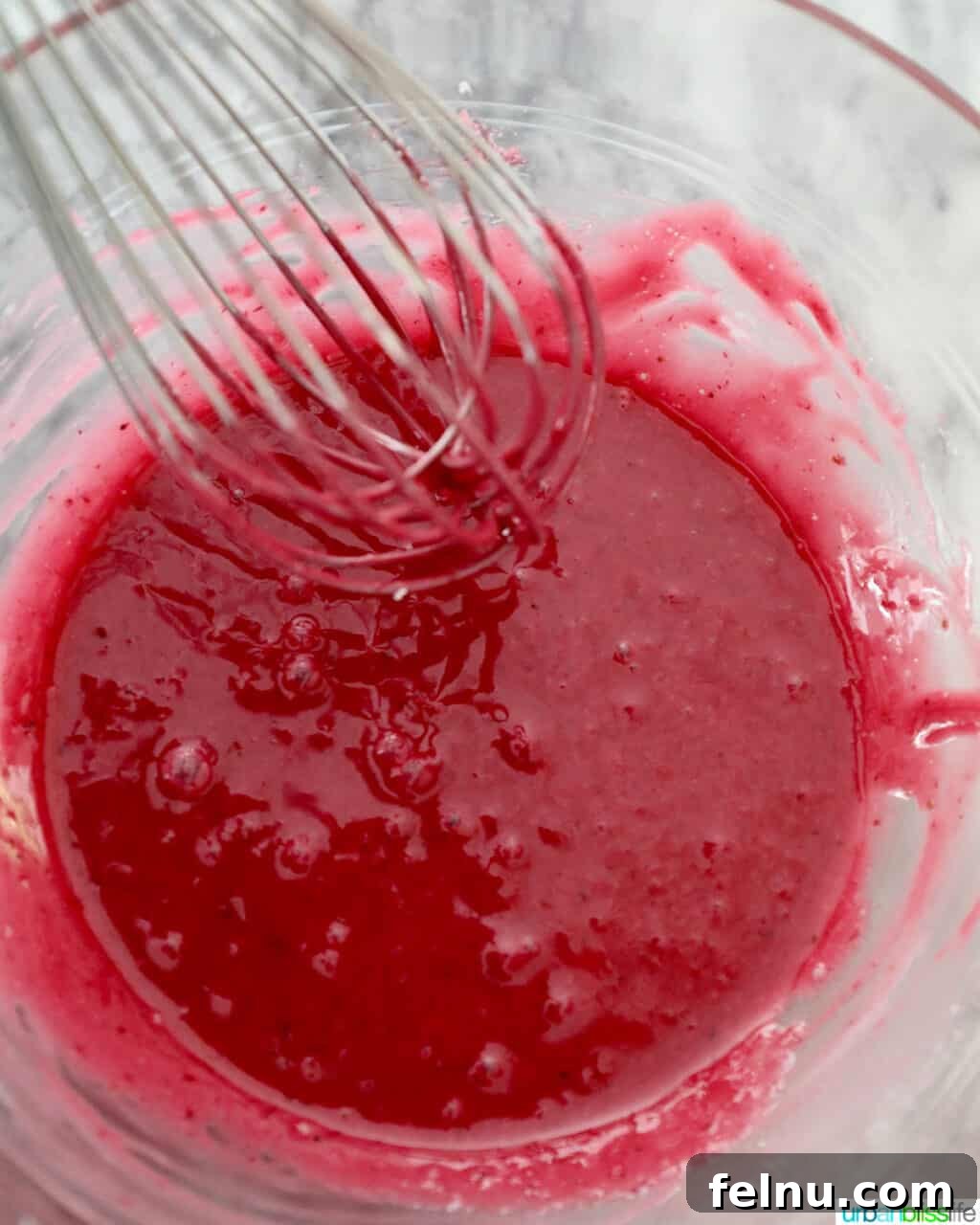 Blackberry glaze