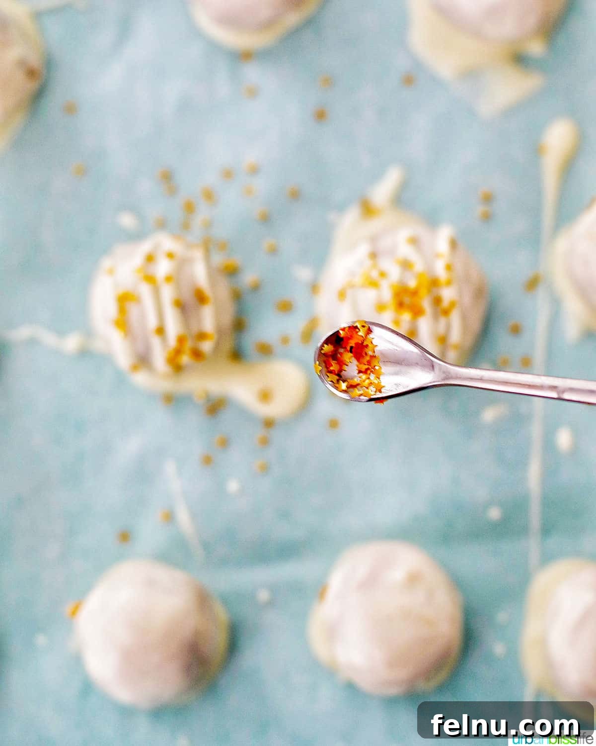 Decadent Cookie Dough Delights 14 decorating chocolate chip cookie dough truffles with edible gold stars