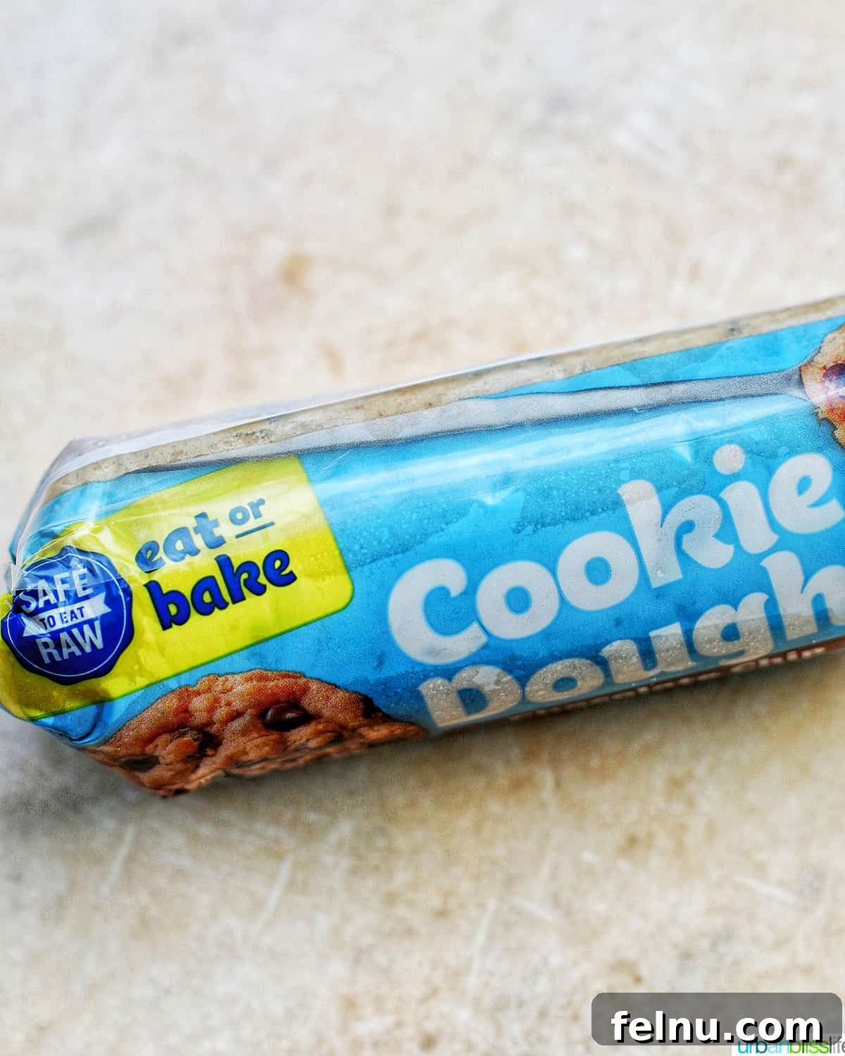 Decadent Cookie Dough Delights 6 edible cookie dough in packaging