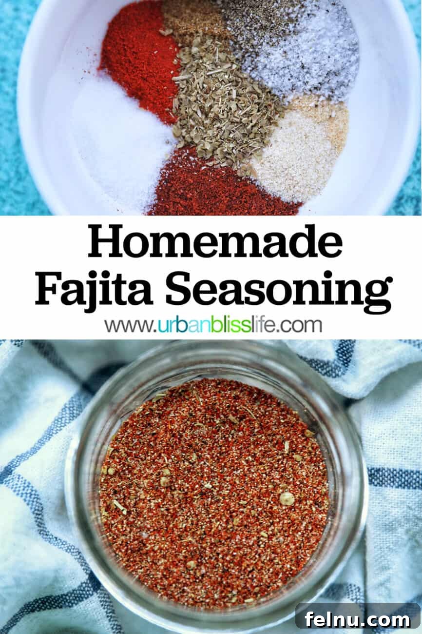 Homemade Fajita Magic 9 Homemade Fajita Seasoning Pin