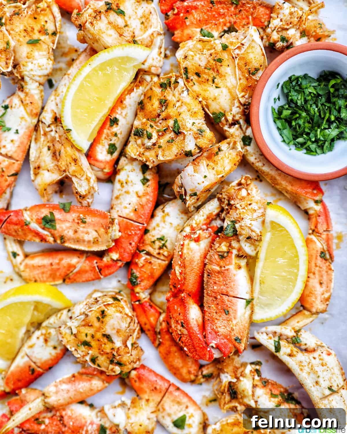 Air Fryer Crab Legs Delight 2 Air Fryer Crab Legs with Lemon