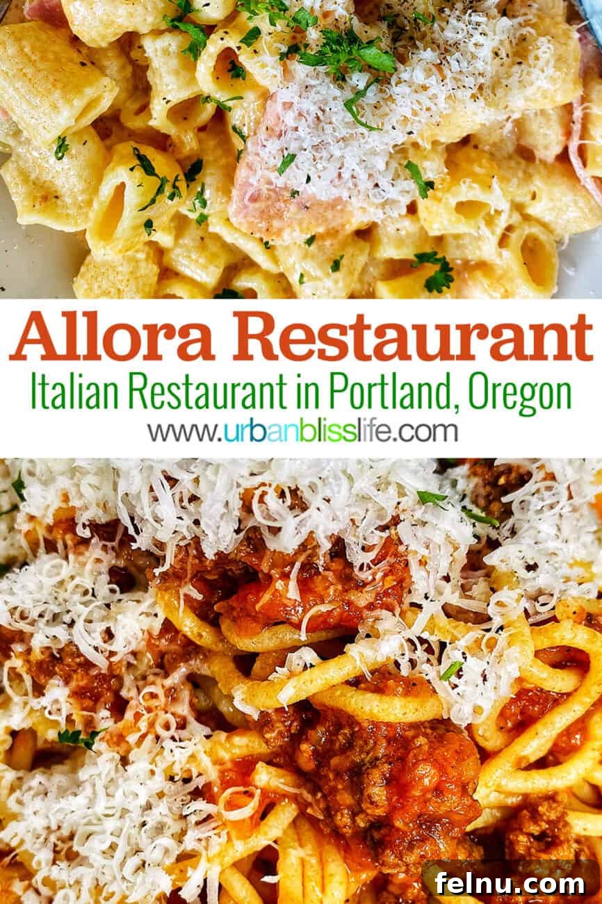 Allora's Table: A Culinary Journey 11 Allora Restaurant Portland - Pin it!