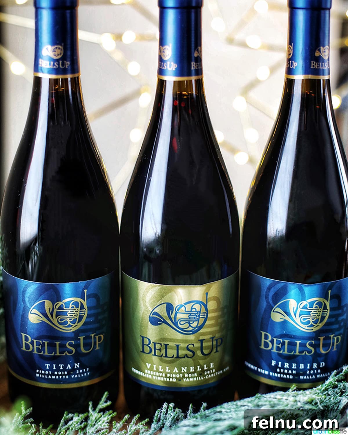 Bells Up Cellars 2 Three bottles of Bells Up Winery wine - Titan, Villanelle, Firebird