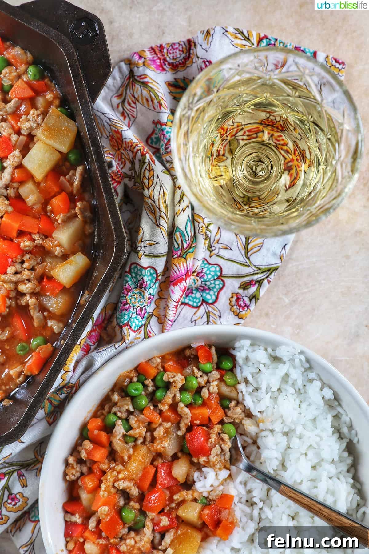 Ground Pork Menudo 13 Wine and ground pork menudo