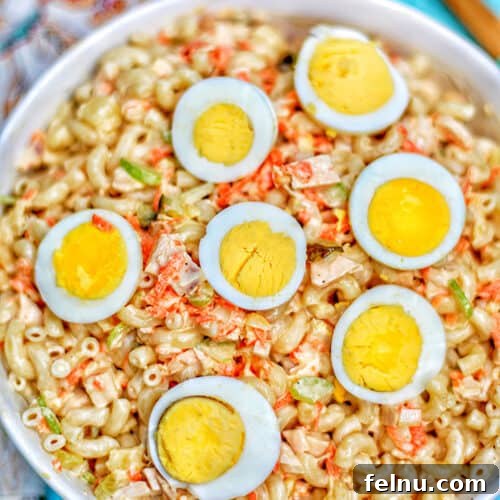 Filipino Macaroni Salad