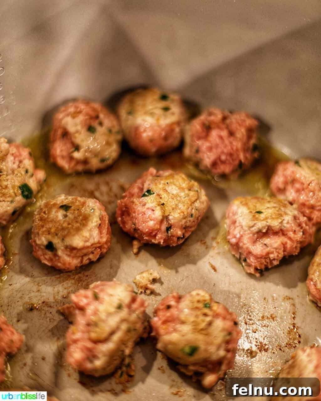 Meatballs sauteing in the Instant Pot