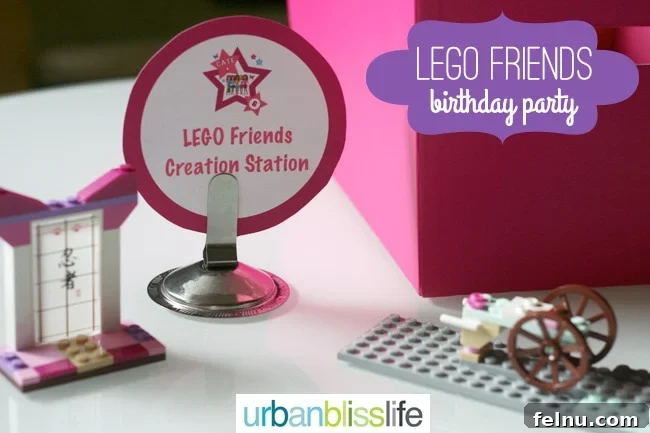 LEGO Friends Birthday Bash 12 LEGO Friends Birthday Party