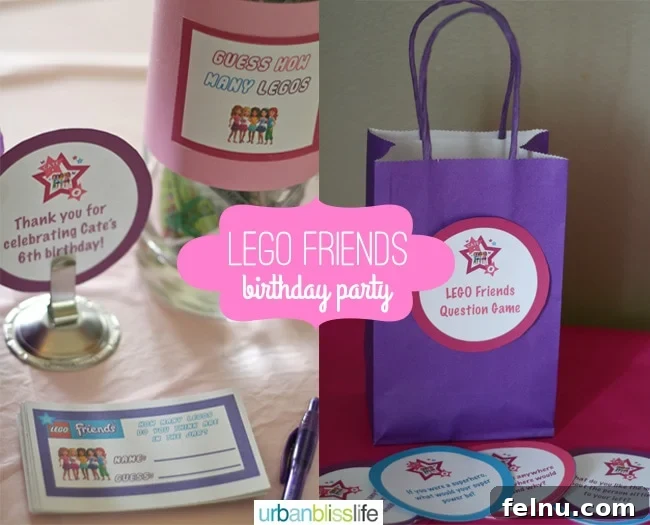 LEGO Friends Birthday Bash 13 LEGO Friends Birthday Party