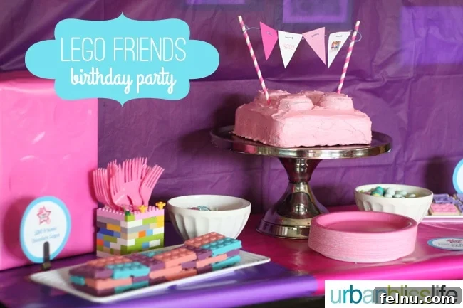 LEGO Friends Birthday Bash 4 LEGO Friends Birthday Party