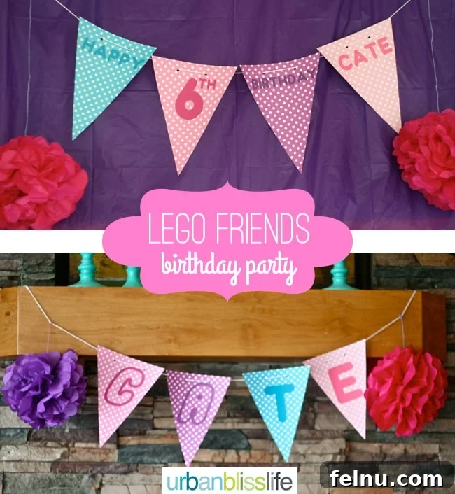 LEGO Friends Birthday Bash 9 LEGO Friends Birthday Party