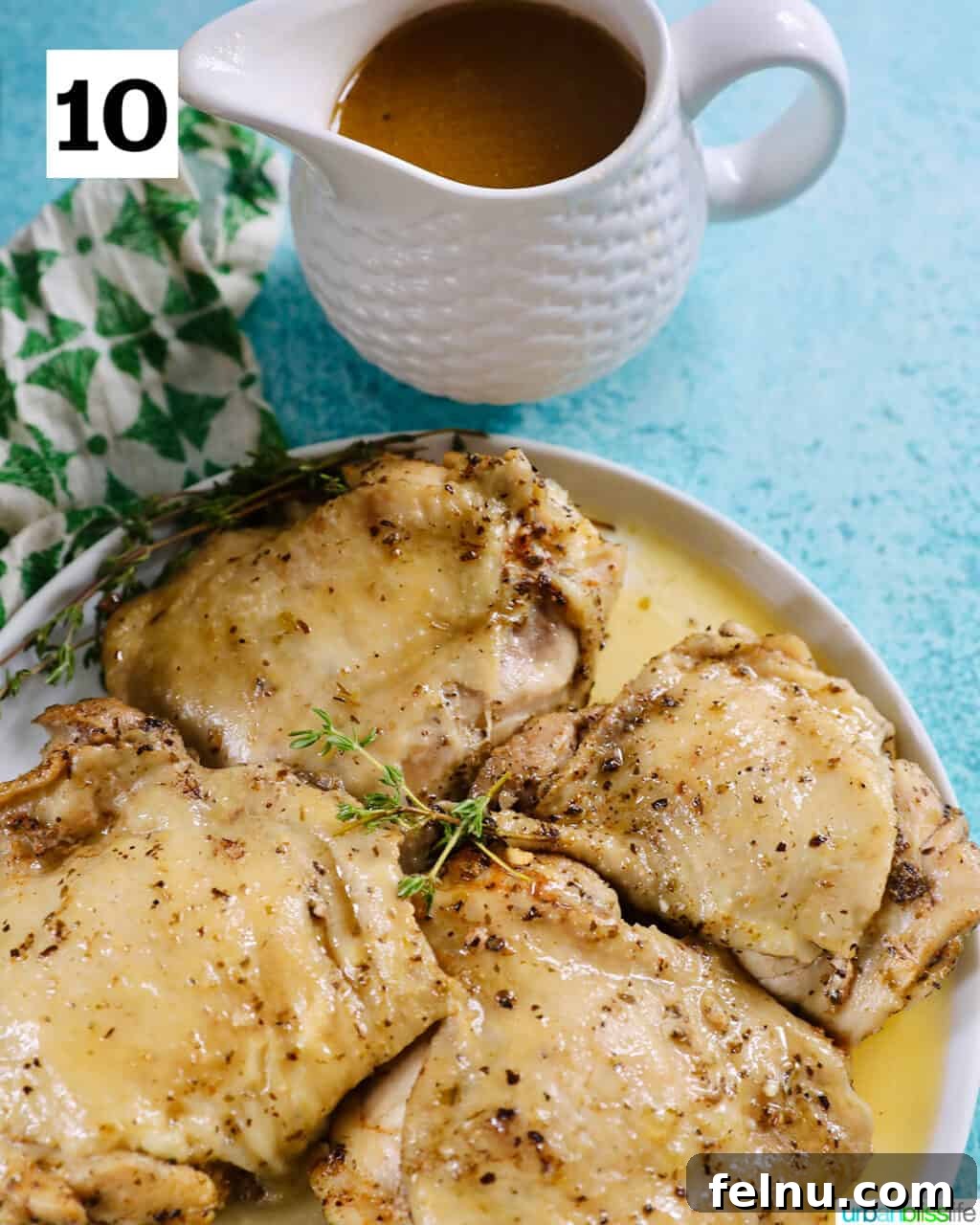 Instant Pot Chicken Thigh Recipe: Quick, Easy, and Delicious 15 Instant Pot Chicken Thighs with gravy served on a plate