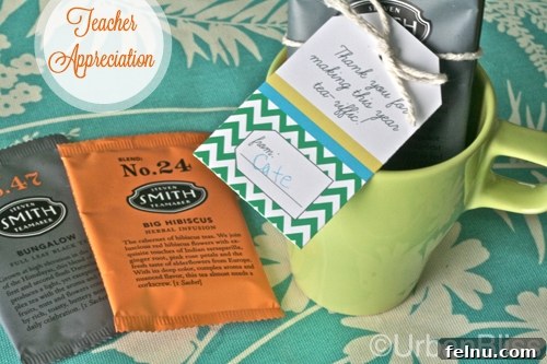 Steeped in Gratitude Teacher Tea Gift Labels 2 Teacher Appreciation - Tea Gift Tags