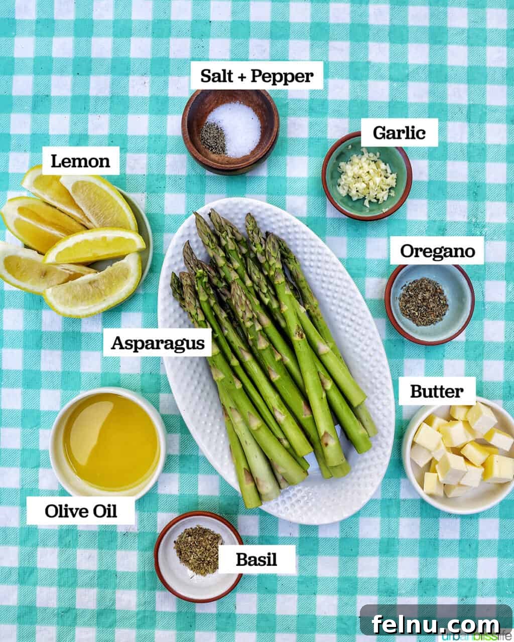 Ingredients for Grilled Asparagus
