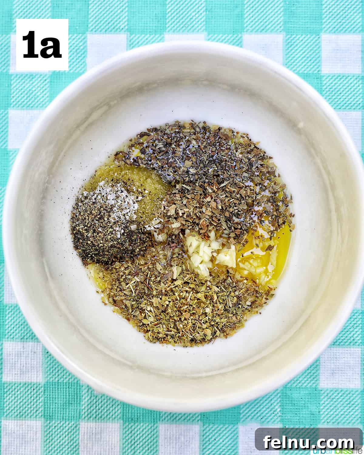 Herb mixture for asparagus