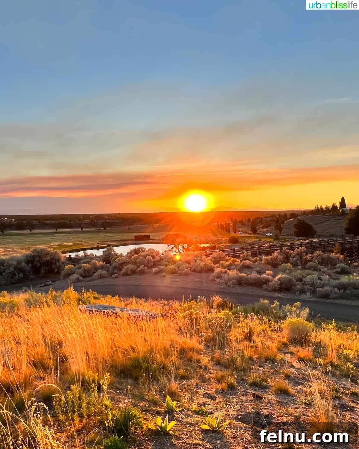 Brasada Ranch: A High Desert Haven 3 Spectacular sunset at Brasada Ranch