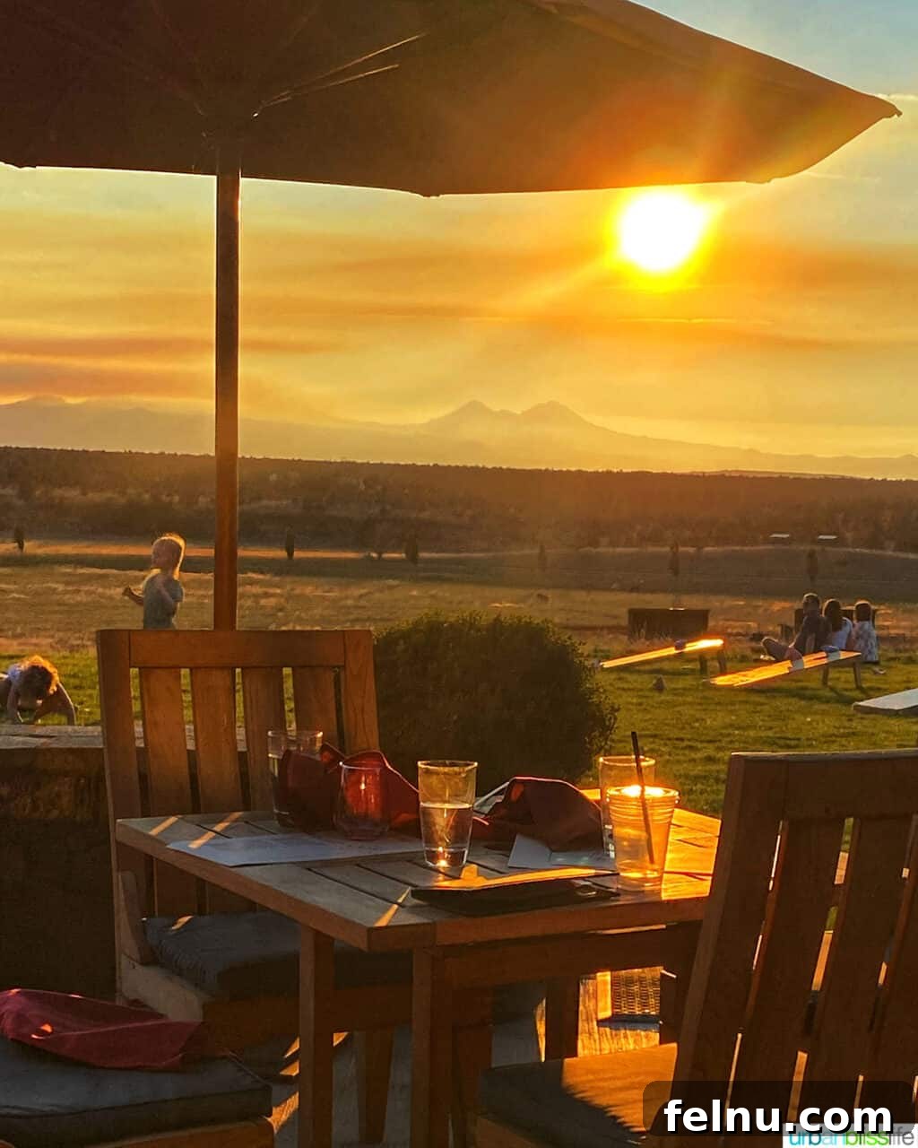 Brasada Ranch: A High Desert Haven 10 Sunset view from a Brasada Ranch restaurant