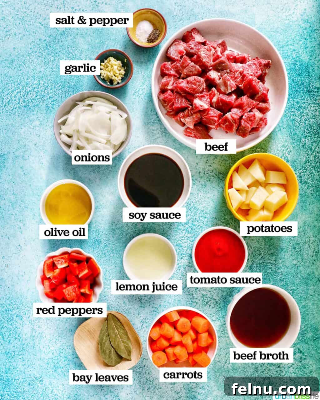 Hearty Filipino Beef Stew: Mechado 3 Ingredients for Filipino Beef Mechado