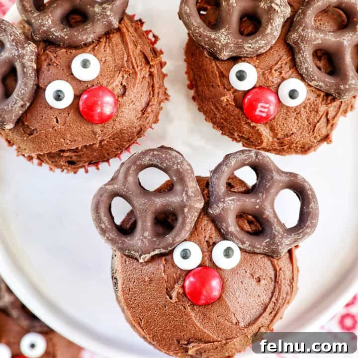 Reindeer Cupcakes