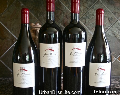 Terra Blanca Winery Terra Blanca and Arch Terrace Wines 13 Four magnums of Terra Blanca wines from an auction package
