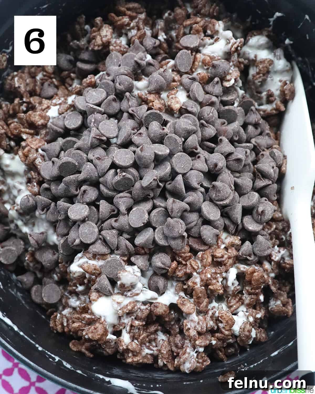 Adding Chocolate Chips