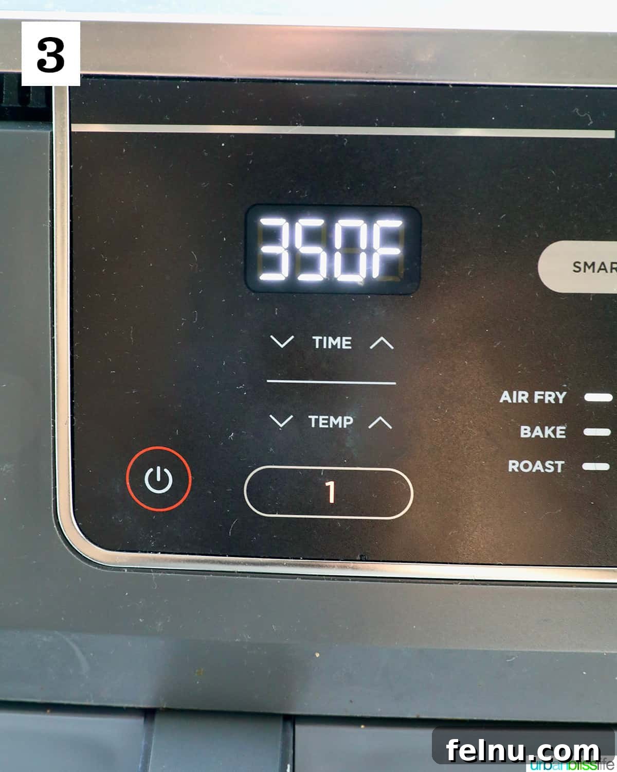 Air Fryer Frozen Onion Rings: Crispy Perfection 7 Ninja Foodi air fryer set to 350 degrees