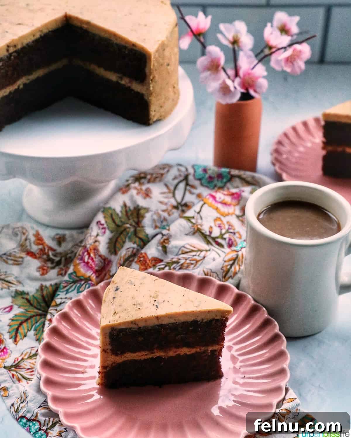 Chocolate Coffee Cake
Delicious Mocha Cake 21 Chocolate coffee cake with coffee cup