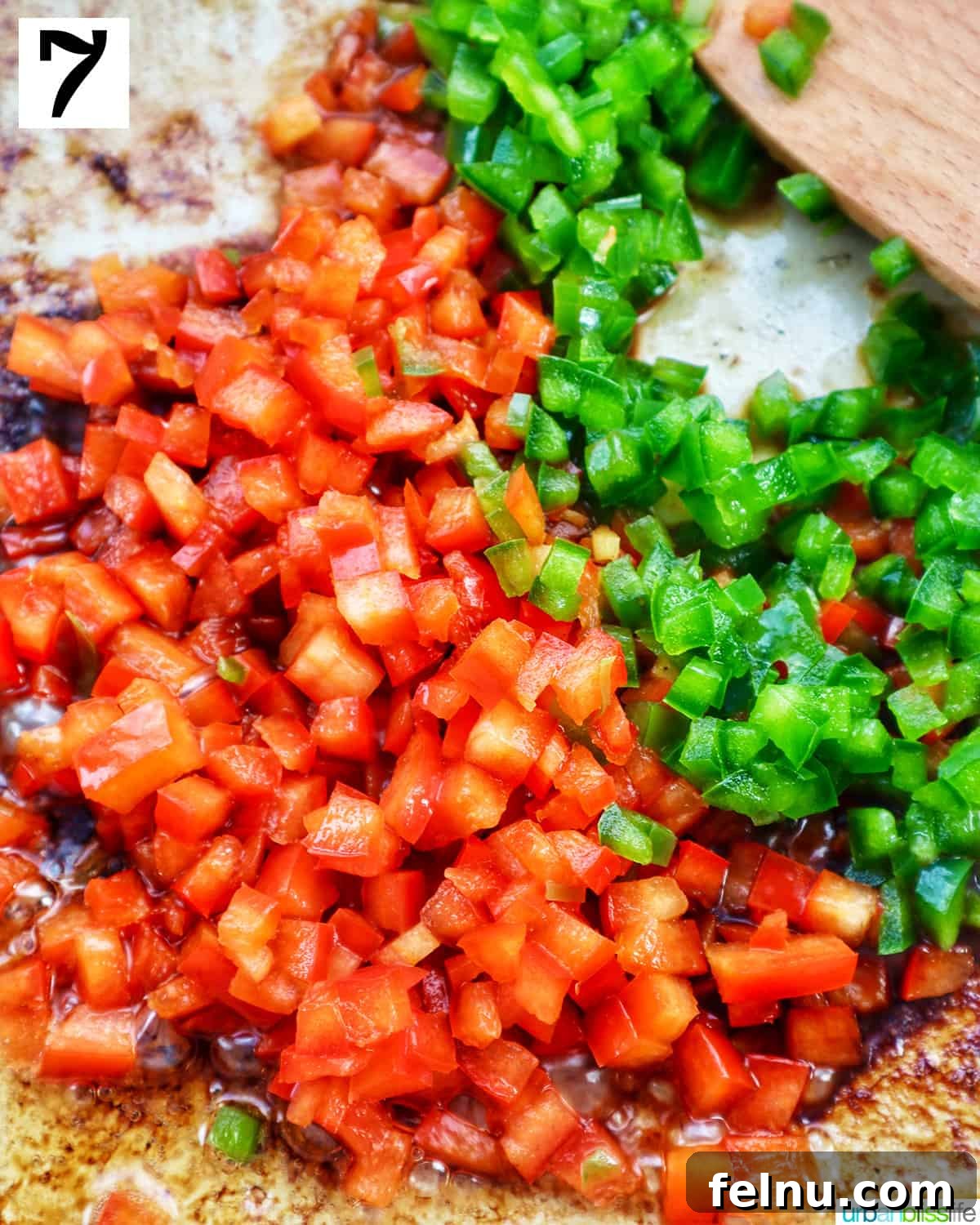 Pan-Fried Sea Bass with Lemon-Herb Butter 14 Diced Bell Peppers