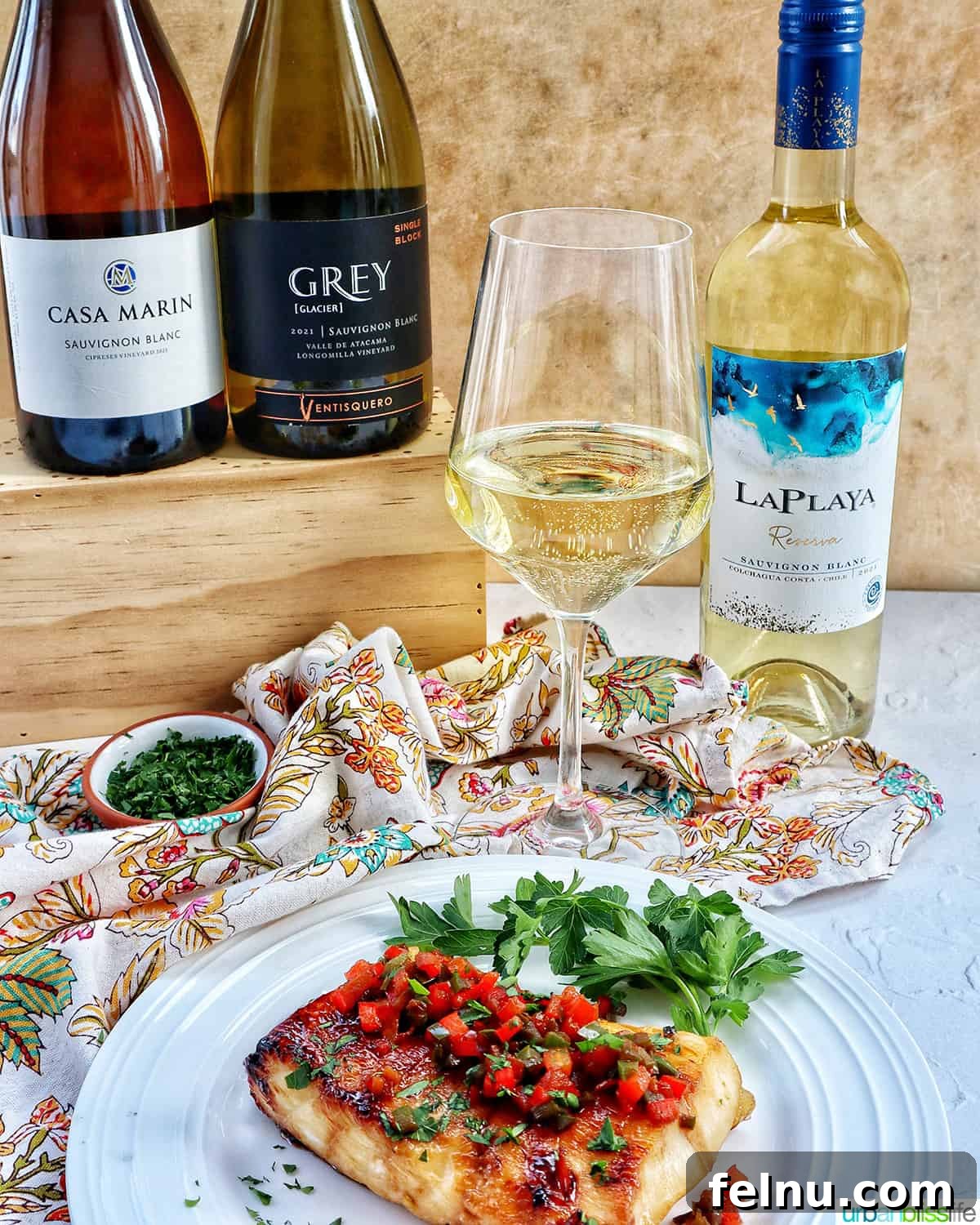 Pan-Fried Sea Bass with Lemon-Herb Butter 16 Wine Pairing with Sea Bass