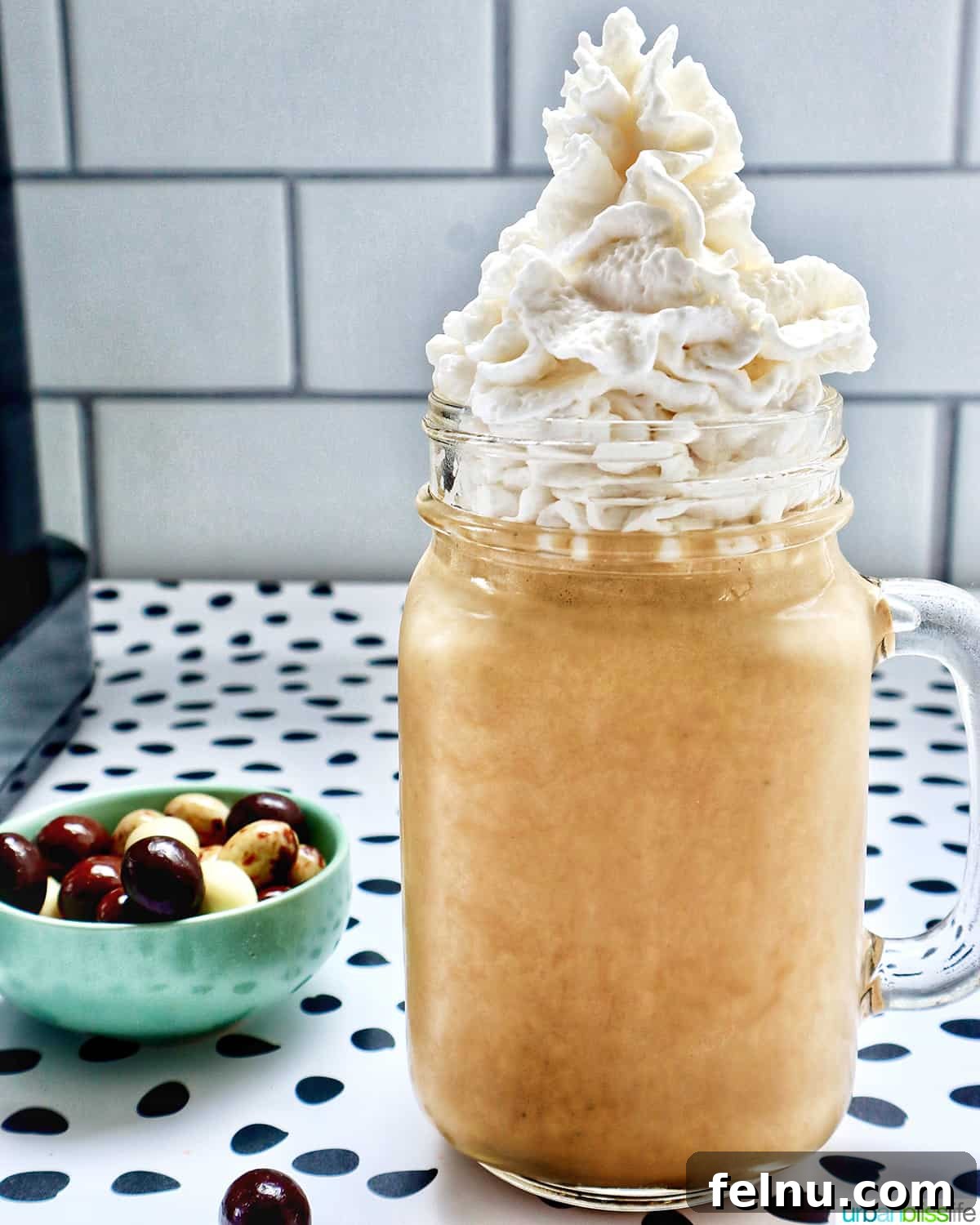 Coffee Milkshake with whipped cream