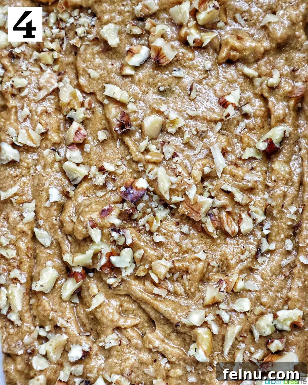 Coffee Walnut Cake 9 Coffee Walnut Loaf Batter