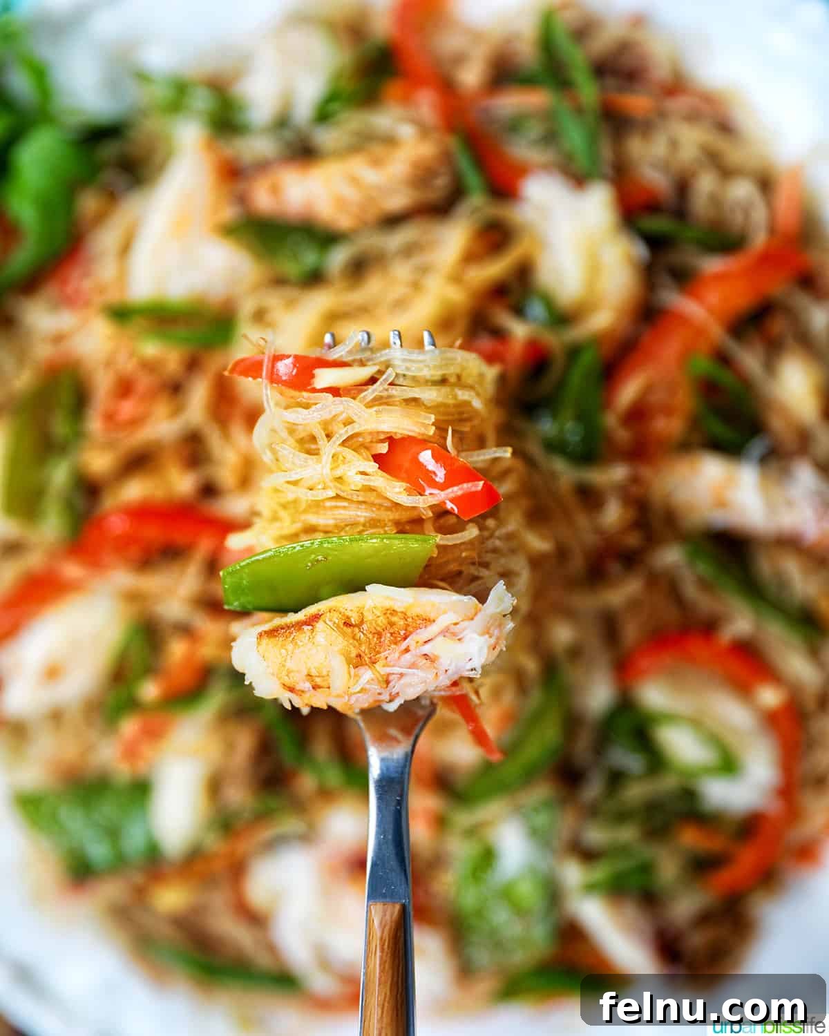 Crab Noodle Stir-Fry 14 Serving Crab Pancit
